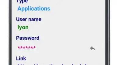 Captura de tela de Password Manager 4