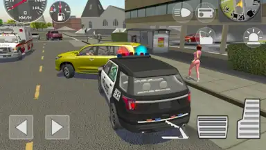 Captura de tela de Police Cop Simulator. Gang War 2