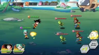 Captura de tela de Saiyan Legends 1