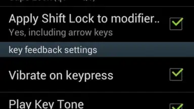 Captura de tela de Pink Keyboard 1