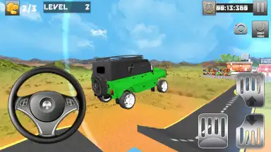 Captura de tela de Extreme Jeep Stunts 8