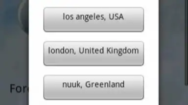 Captura de tela de Local weather 3