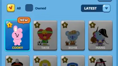Captura de tela de Puzzle Star BT21 9