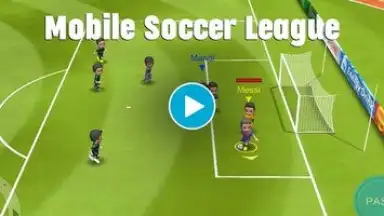 Captura de tela de Mobile Soccer League 1