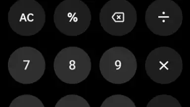 Captura de tela de Calculator 4