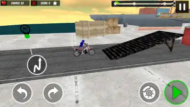 Captura de tela de Bike Stunt Ramp Race 3D 4