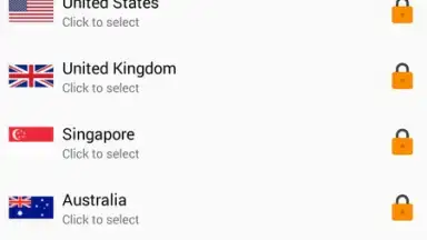 Captura de tela de Hoxx VPN 3