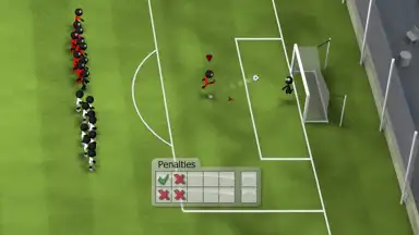 Captura de tela de Stickman Soccer 2014 4