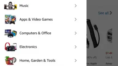 Captura de tela de Amazon for Tablets 5