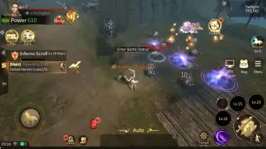 Captura de tela de Brave Blades: 3D Action MMORPG 4