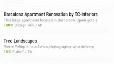Captura de tela de Feedly 2