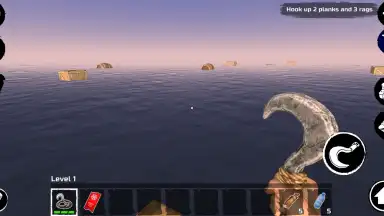 Captura de tela de Survival and Craft: Crafting In The Ocean 1