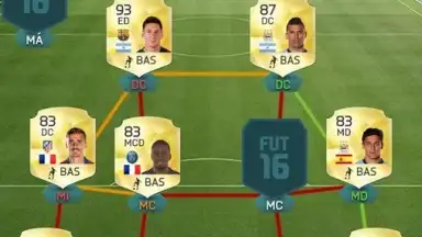 Captura de tela de EA SPORTS FIFA 16 Companion 4