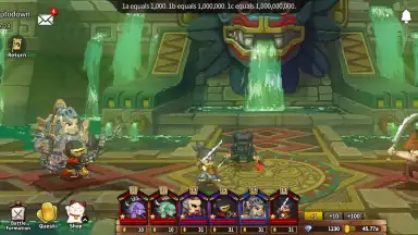 Captura de tela de Tiny Samurai Showdown 4