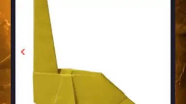 Captura de tela de Origami dinosaurs paper shapes 17