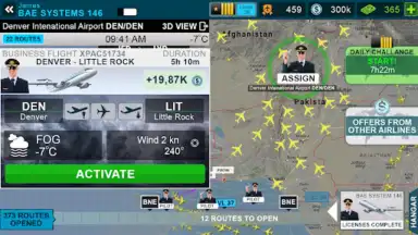 Captura de tela de Airplane Flying Pilot Games 2
