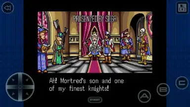 Captura de tela de Shining Force Classics 4