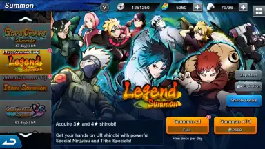 Captura de tela de NARUTO X BORUTO NINJA TRIBES 3
