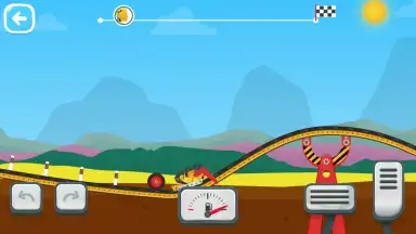 Captura de tela de Car Builder and Racing Game for Kids 6