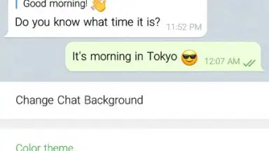 Captura de tela de Graph Messenger 8