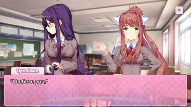 Captura de tela de Doki Doki Literature Club! 9