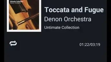 Captura de tela de Denon 500 Series Remote 5