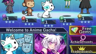 Captura de tela de Anime Gacha! 1