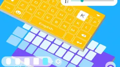 Captura de tela de Kika Keyboard - Cool Fonts, Emoji, Emoticon, GIF 11