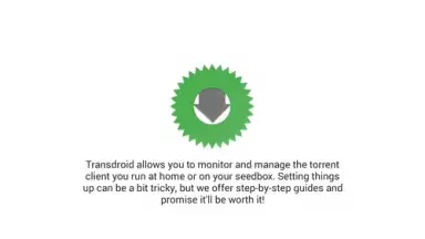 Captura de tela de Transdroid 1