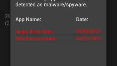 Captura de tela de Antivirus 1