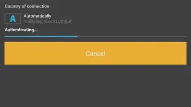 Captura de tela de Hideman VPN 4