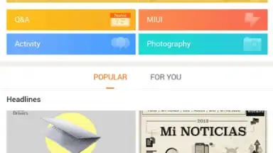 Captura de tela de Xiaomi Community 1