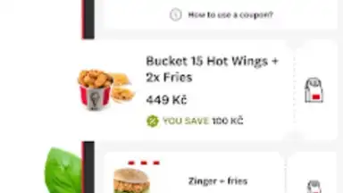 Captura de tela de KFC CZ 5