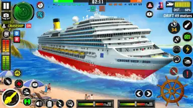 Captura de tela de Cruise Ship Driving Simulator 7
