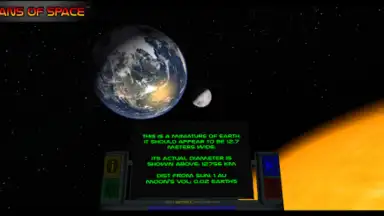 Captura de tela de Titans of Space Cardboard VR 1