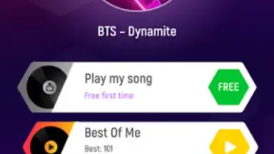 Captura de tela de KPOP Music Hop: BTS Dancing Tiles Hop 7