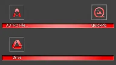 Captura de tela de Free Red Glow Icons 2
