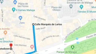Captura de tela de Google Maps Go 7