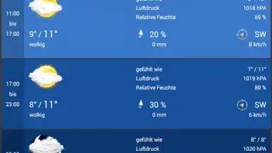 Captura de tela de weather24 17