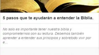 Captura de tela de Caminando con Dios 4