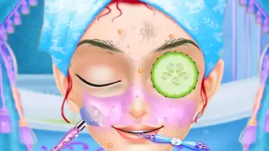 Captura de tela de Ice Beauty Princess Makeover 2
