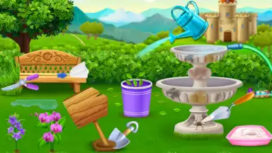 Captura de tela de Princess house cleaning advent 2