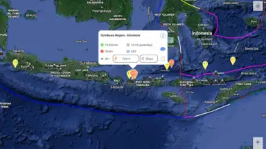 Captura de tela de Earthquake+ 4