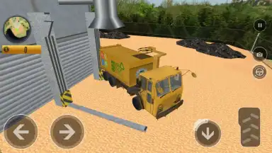 Captura de tela de Offroad Truck Simulator - Garbage Truck Game 12