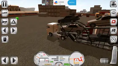 Captura de tela de Euro Truck Driver 2