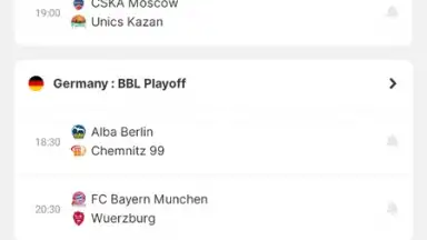 Captura de tela de Betway Scores 6