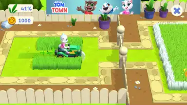 Captura de tela de Talking Tom Town 9