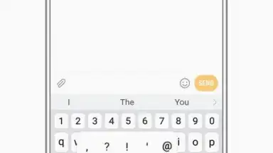 Captura de tela de Samsung keyboard 3