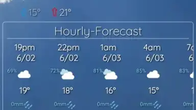 Captura de tela de Weather Earth 7