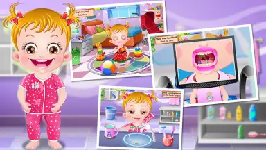 Captura de tela de Baby Hazel Doctor Games 8